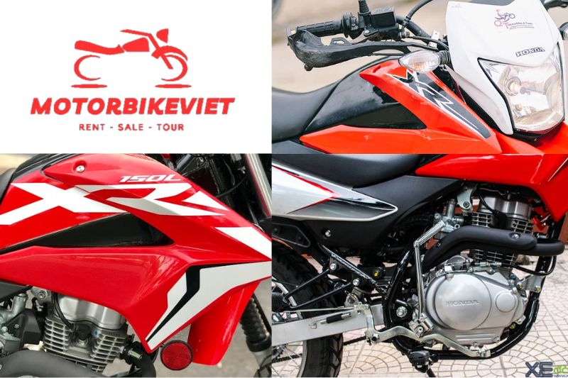 The overall design of the Honda XR150L