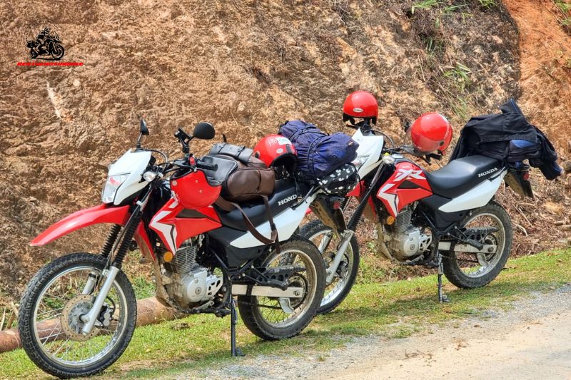 Honda XR150L has a wide and soft saddle design