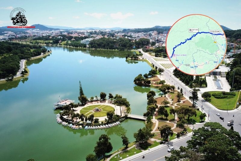 The Nha Trang - Da Lat route is one of the most beautiful routes