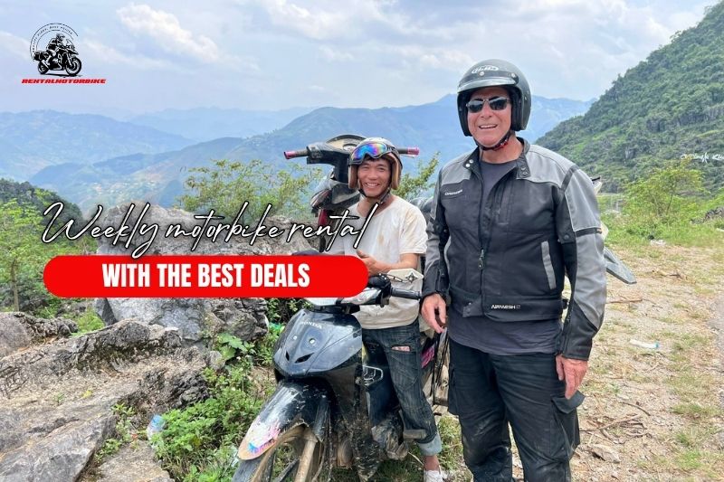 Weekly motorbike rental in Go Vap