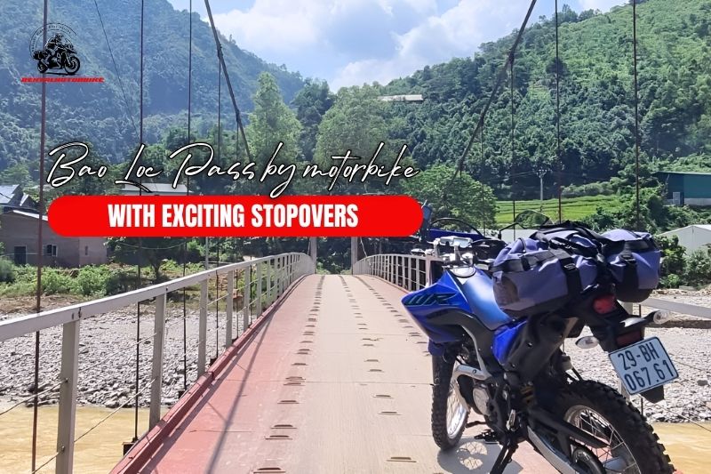 Bao Loc Pass by motorbike