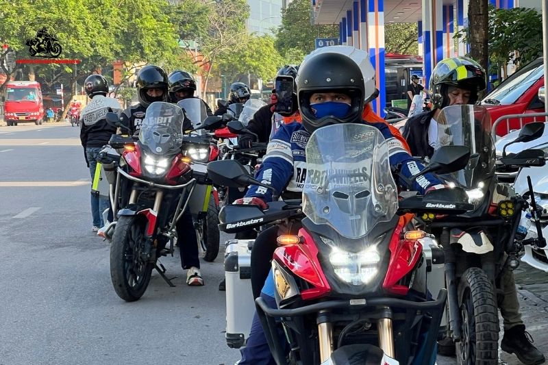Renting a motorbike at HCM