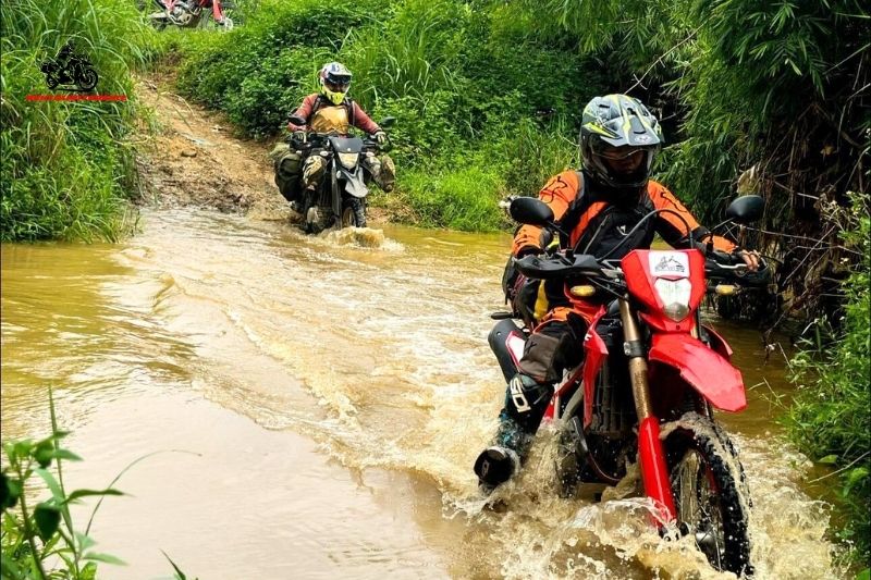 Avoid riding in the rain or on slippery roads