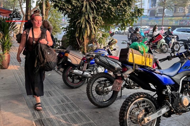 Motorbikes are the soul of this city
