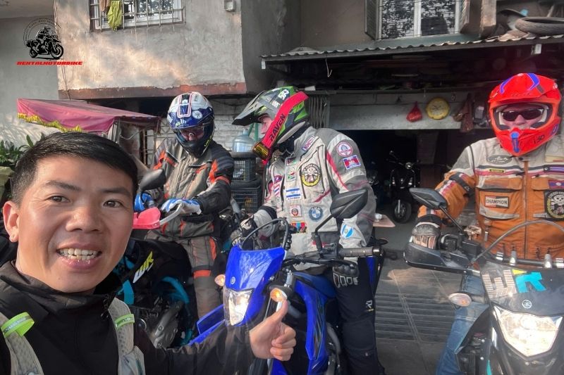 Guided motorbike tours