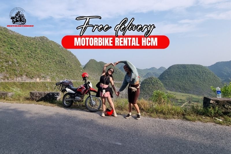 free delivery motorbike rental HCM