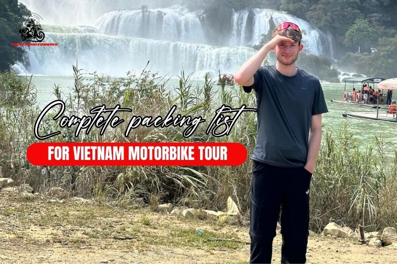 packing list for Vietnam motorbike tour