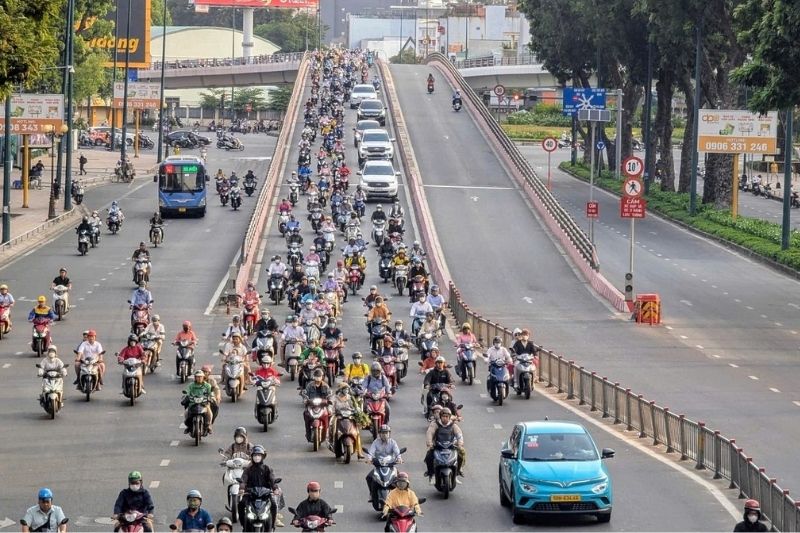 Respect Vietnamese traffic laws