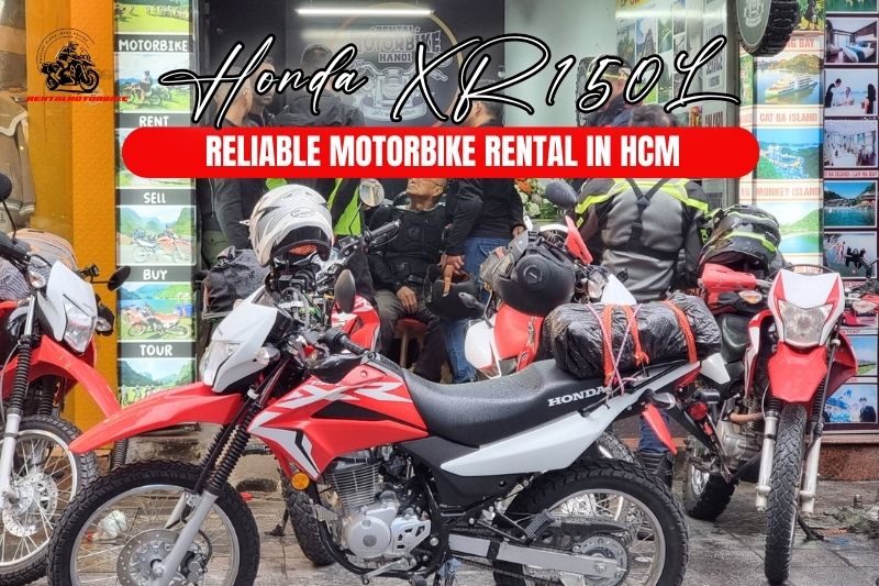 Honda XR150L motorbike rental in HCM
