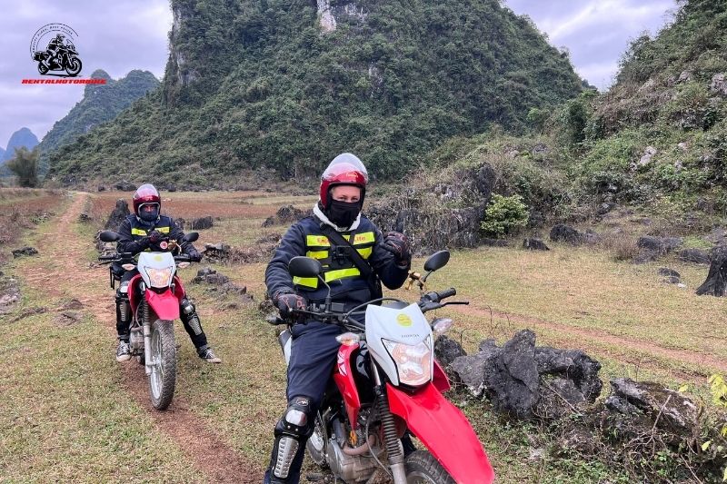 Visiting Ban Gioc by motorbike