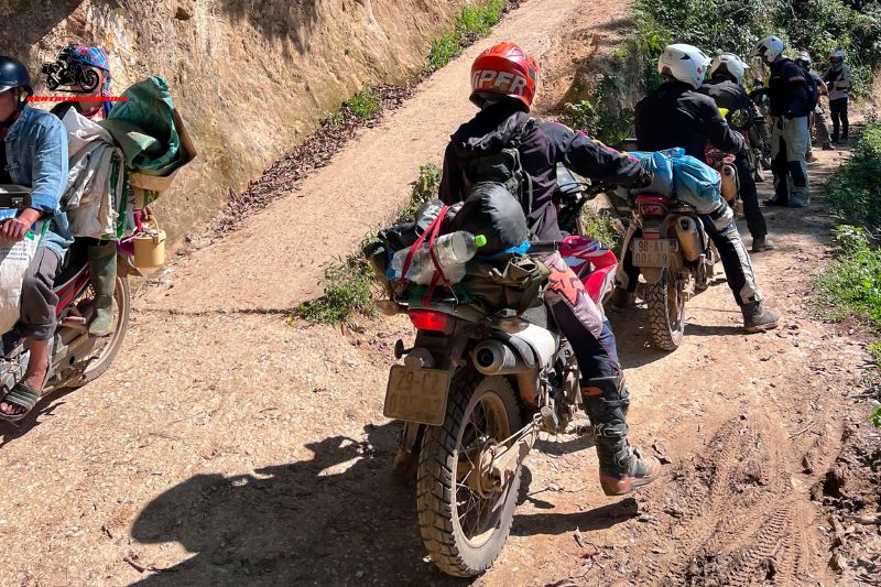 A loose or dry chain makes the bike noisy