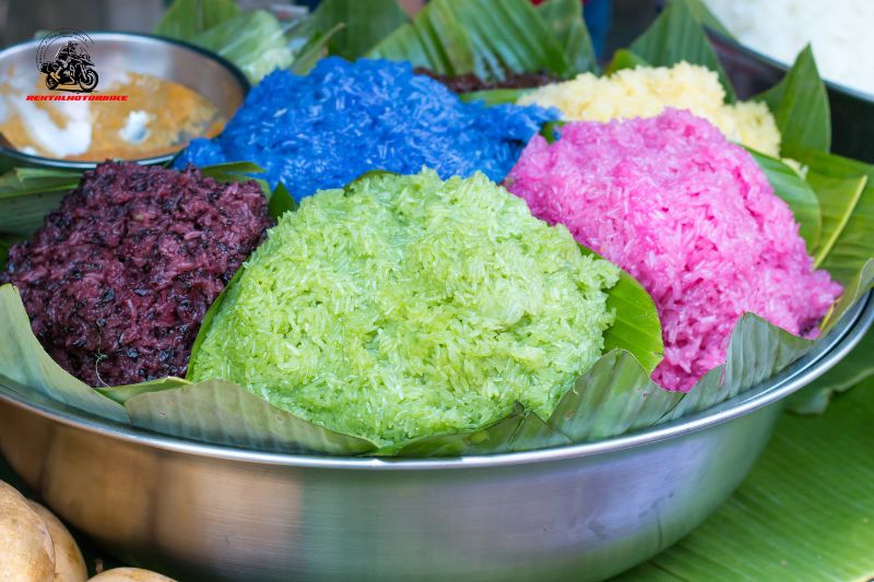 Five-color sticky rice