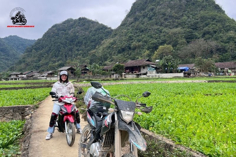 Join a motorbike tour to Cao Bang