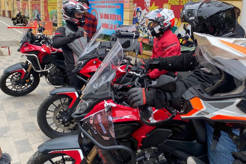 Big touring motorbikes