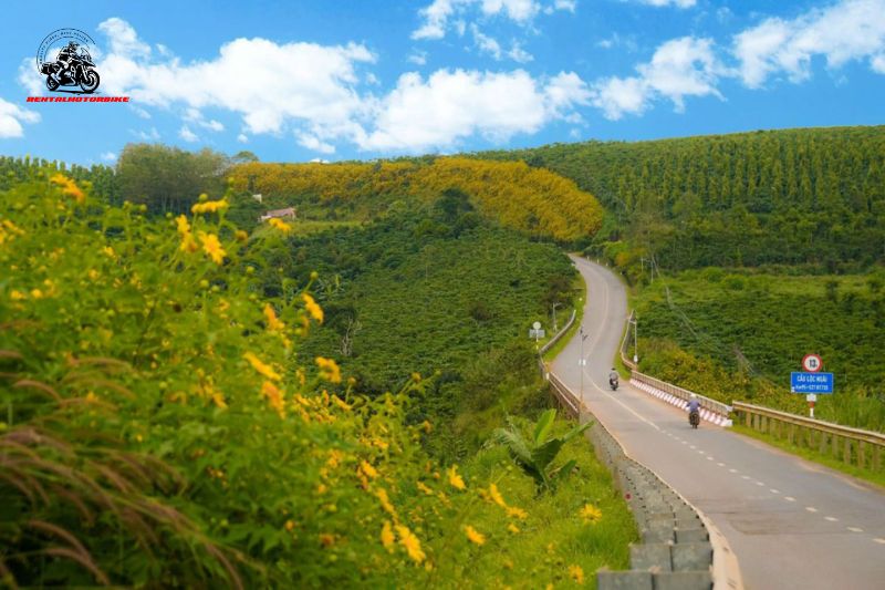 The roads of Dalat are a dream for travelers