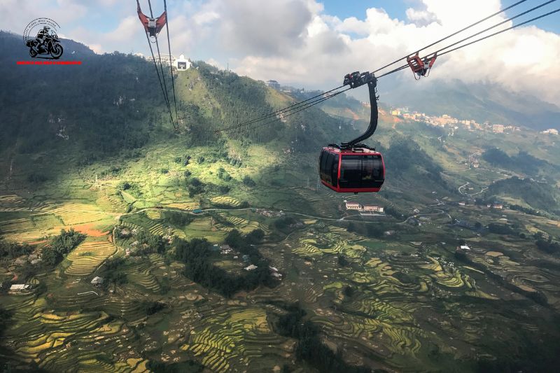 Cable car in Sapa
