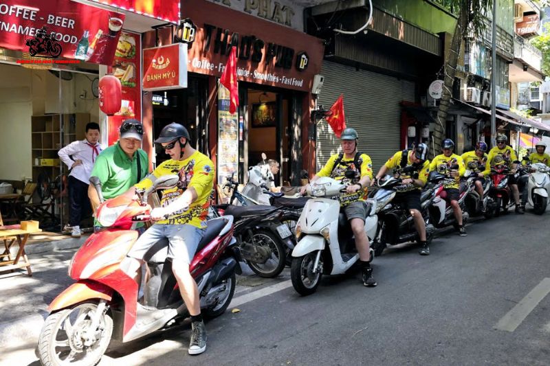 Riding Around Hanoi