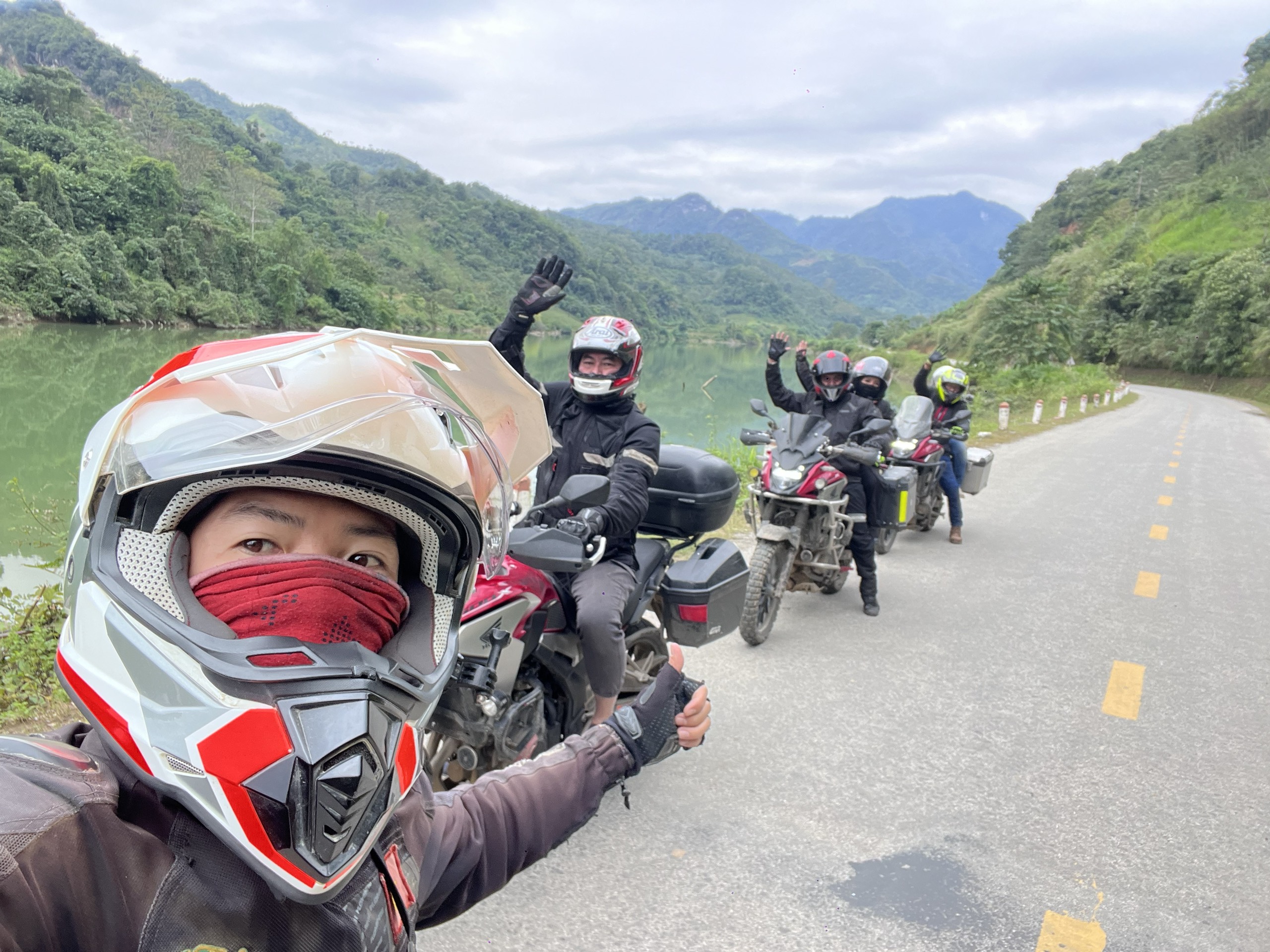 7 day motorcycle loop tour Northern Vietnam