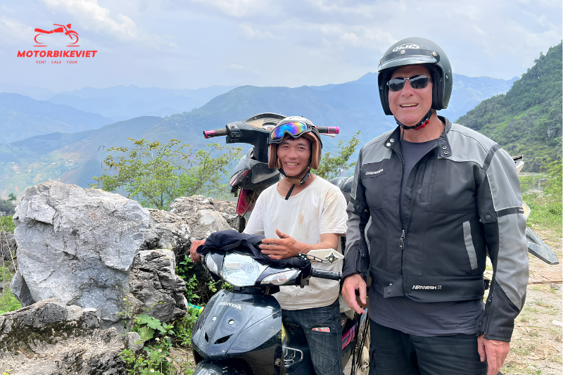 motorbike tour with driver Vietnam